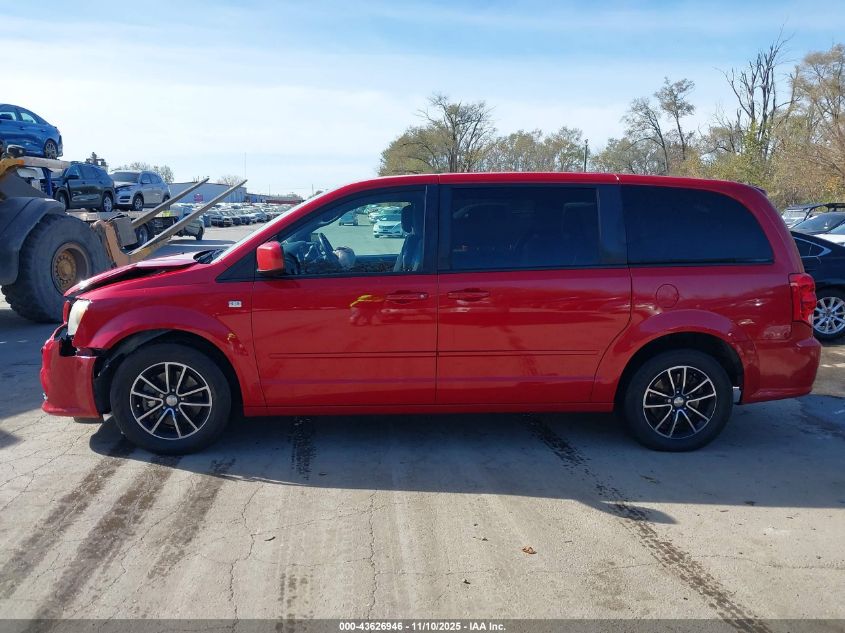 2014 Dodge Grand Caravan Se 30Th Anniversary VIN: 2C4RDGBGXER411868 Lot: 43626946
