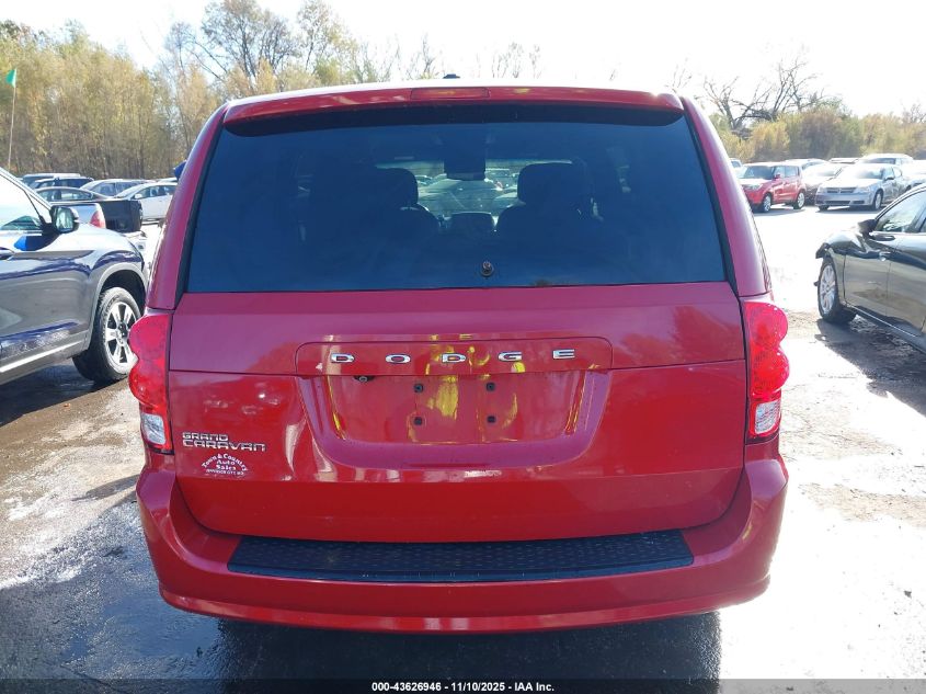 2014 Dodge Grand Caravan Se 30Th Anniversary VIN: 2C4RDGBGXER411868 Lot: 43626946
