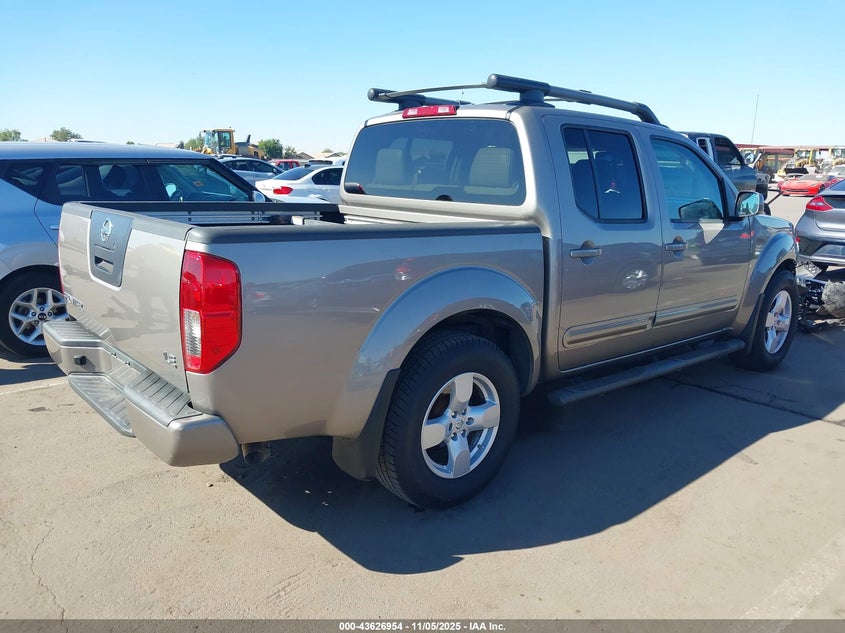 2008 Nissan Frontier Le VIN: 1N6AD07U28C401283 Lot: 43626954