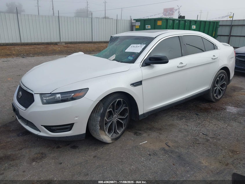 2013 FORD TAURUS SHO - 1FAHP2KT8DG169221