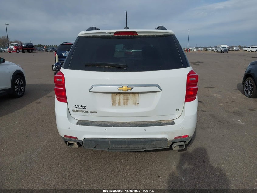 2017 CHEVROLET EQUINOX LT 2GNFLFE36H6265636