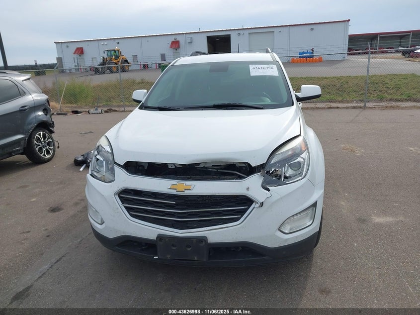 2017 CHEVROLET EQUINOX LT 2GNFLFE36H6265636