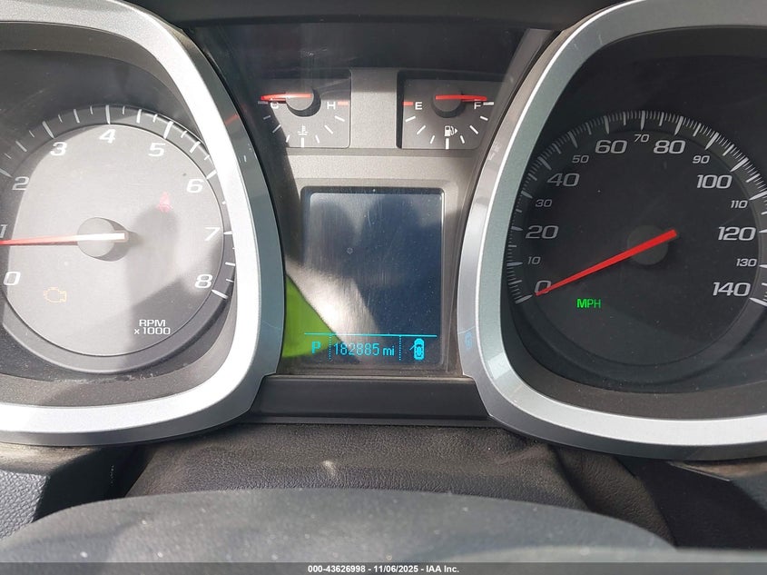 2017 CHEVROLET EQUINOX LT 2GNFLFE36H6265636