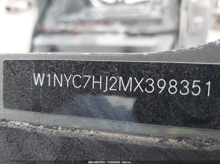 2021 MERCEDES-BENZ AMG G 63 4MATIC W1NYC7HJ2MX398351