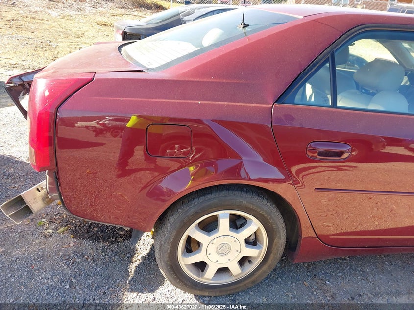 2003 Cadillac Cts Standard VIN: 1G6DM57N230156956 Lot: 43627027