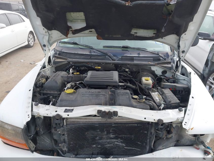 2000 Dodge Durango VIN: 1B4HS28N0YF221337 Lot: 43627035