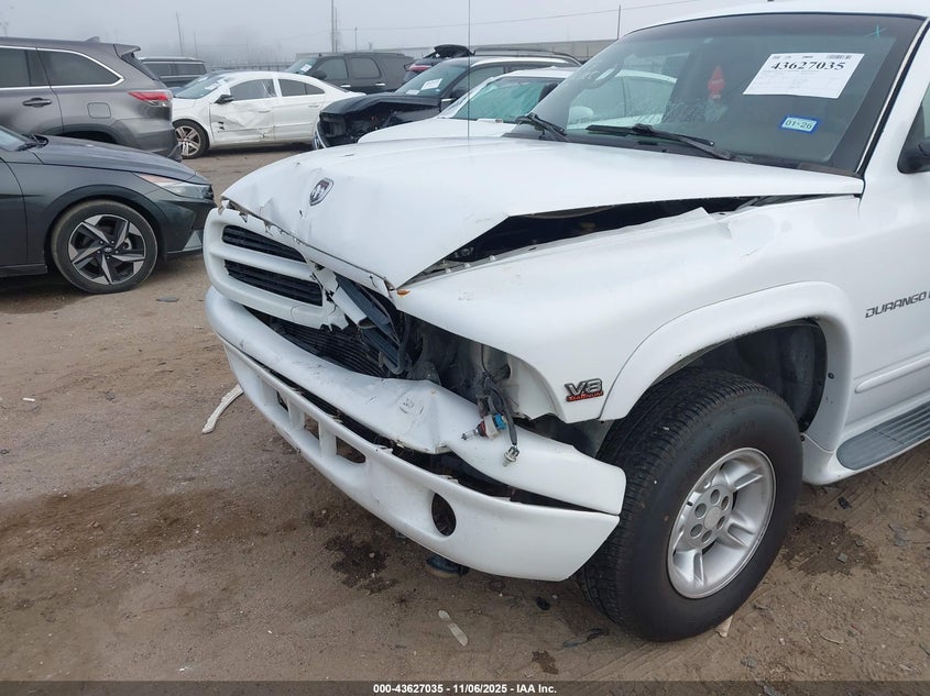 2000 Dodge Durango VIN: 1B4HS28N0YF221337 Lot: 43627035