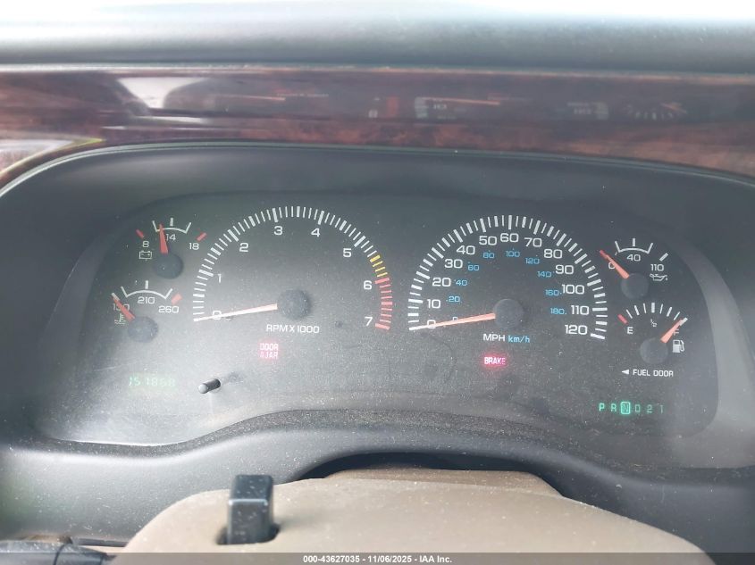 2000 Dodge Durango VIN: 1B4HS28N0YF221337 Lot: 43627035