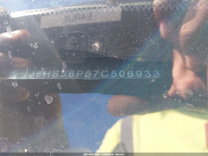 2007 Jeep Grand Cherokee Limited VIN: 1J8HS58P87C506933 Lot: 43627069