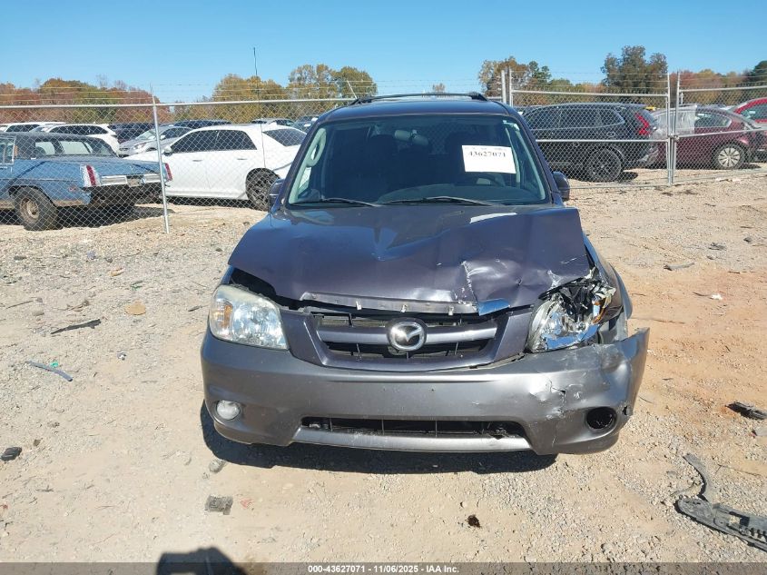 2006 Mazda Tribute S VIN: 4F2YZ94126KM27189 Lot: 43627071