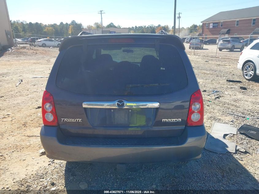 2006 Mazda Tribute S VIN: 4F2YZ94126KM27189 Lot: 43627071