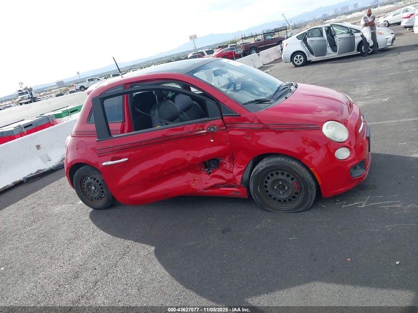 2012 Fiat 500 Sport VIN: 3C3CFFBR7CT352613 Lot: 43627077