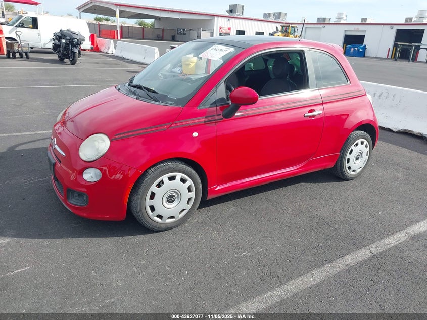 3C3CFFBR7CT352613 2012 FIAT 500 photo no. 2