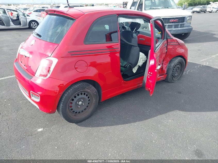3C3CFFBR7CT352613 2012 FIAT 500 photo no. 4