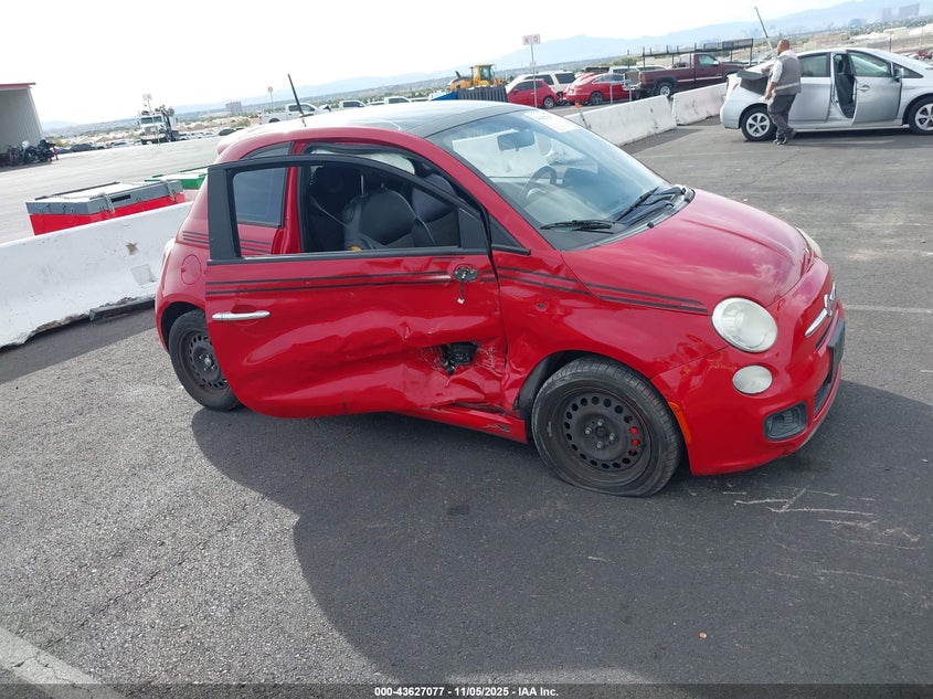 2012 Fiat 500 Sport VIN: 3C3CFFBR7CT352613 Lot: 43627077
