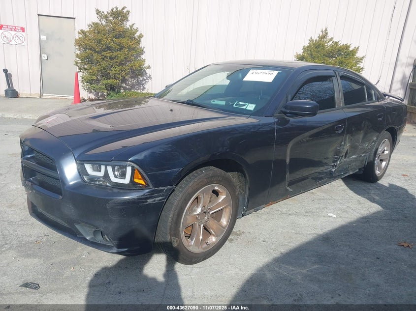 2012 Dodge Charger Sxt VIN: 2C3CDXHG6CH271662 Lot: 43627090