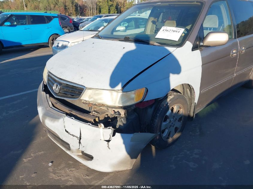 2003 Honda Odyssey Ex VIN: 5FNRL18673B099824 Lot: 43627093