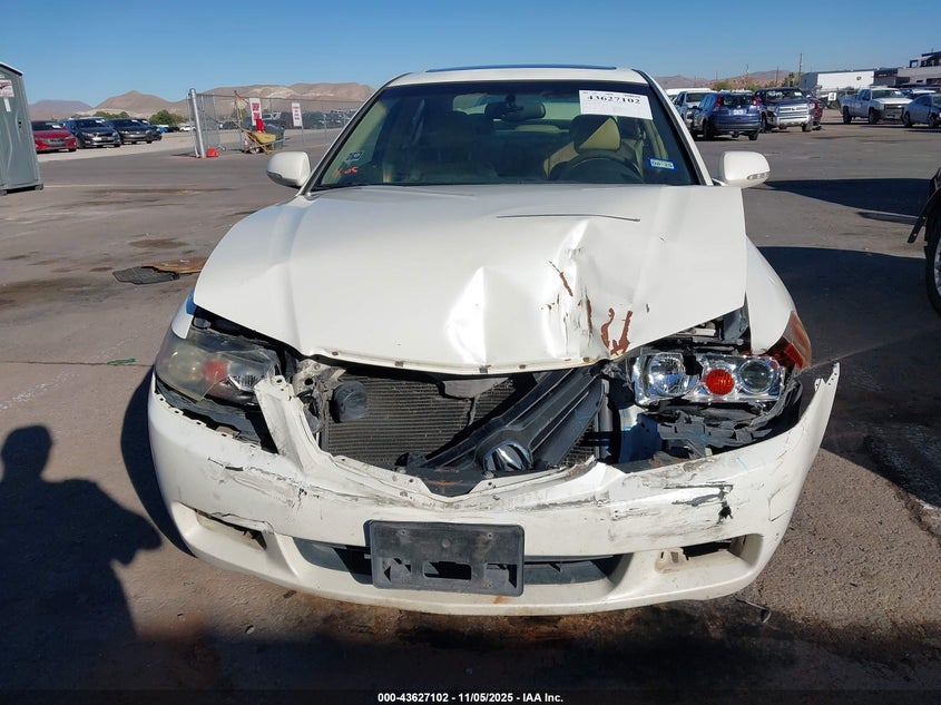 2005 Acura Tsx VIN: JH4CL96835C020091 Lot: 43627102