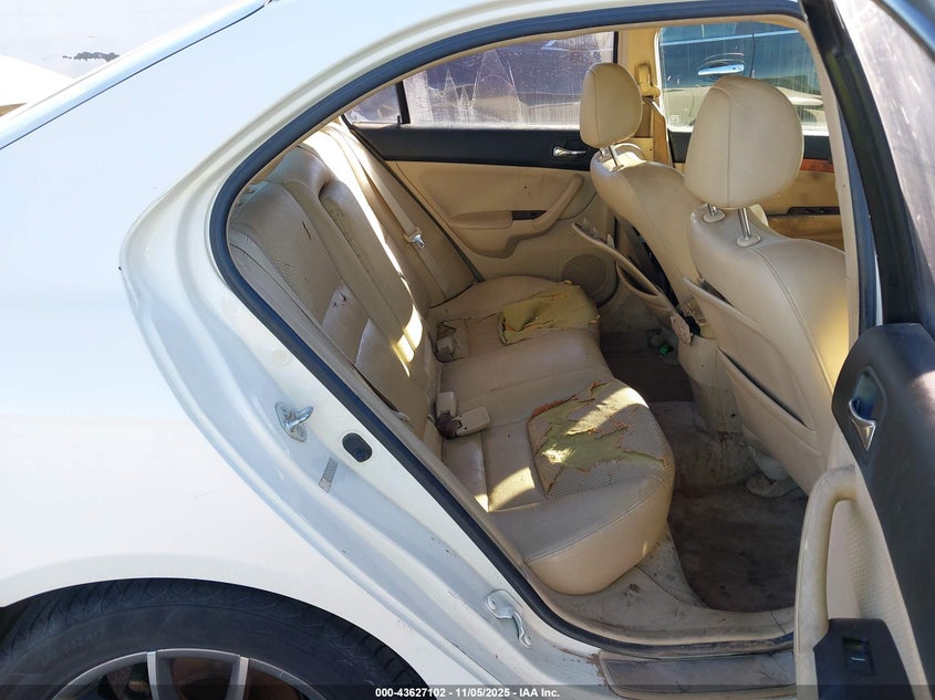 2005 Acura Tsx VIN: JH4CL96835C020091 Lot: 43627102