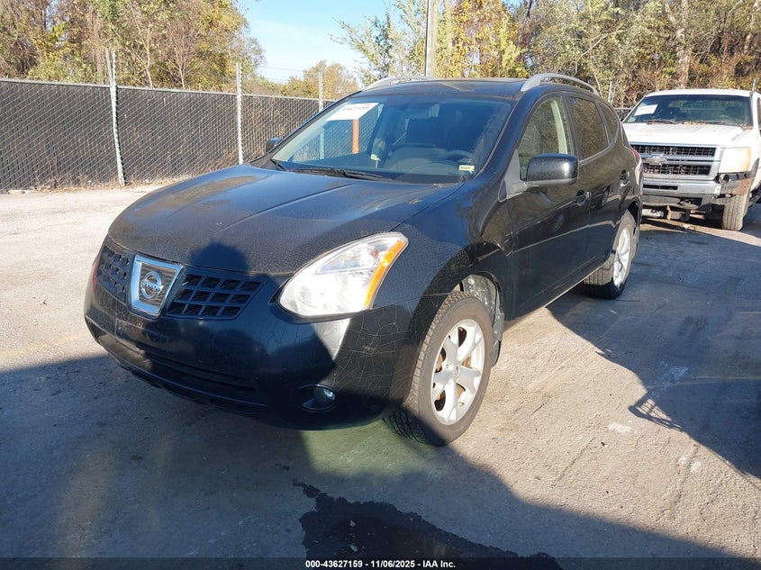 JN8AS58V98W412037 2008 NISSAN ROGUE photo no. 2