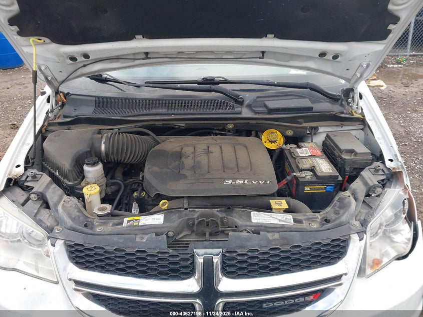 2016 Dodge Grand Caravan Sxt VIN: 2C4RDGCGXGR216662 Lot: 43627198