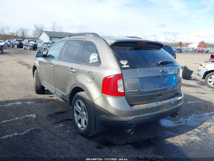 2013 FORD EDGE SEL - 2FMDK3JC1DBB29516