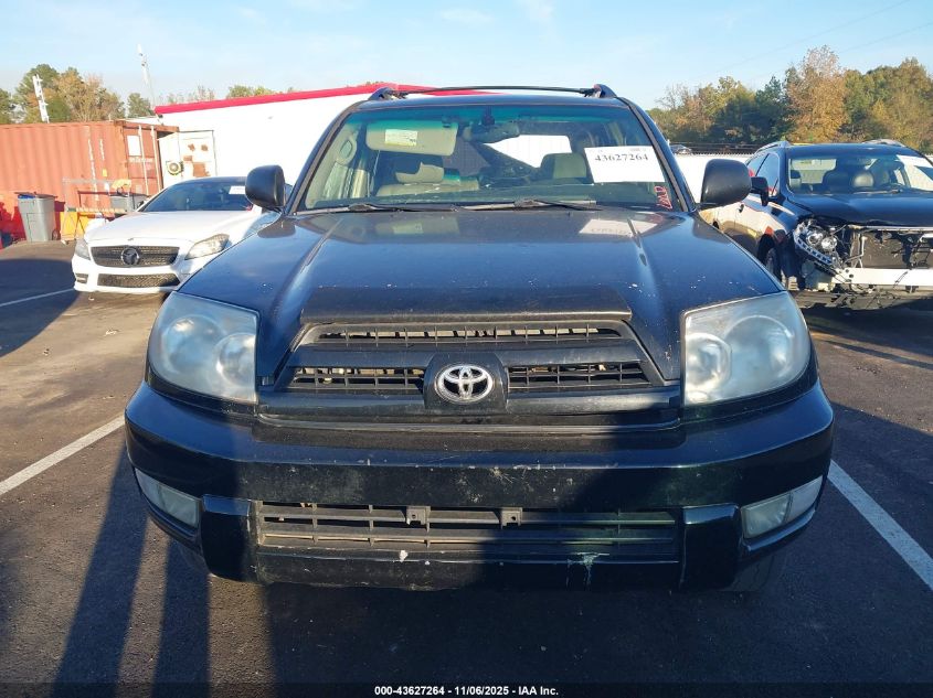 2005 Toyota 4Runner Limited V6 VIN: JTEBU17RX58036192 Lot: 43627264