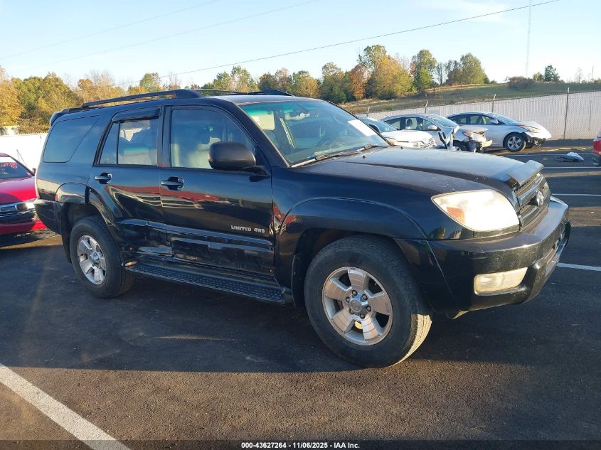2005 Toyota 4Runner Limited V6 VIN: JTEBU17RX58036192 Lot: 43627264