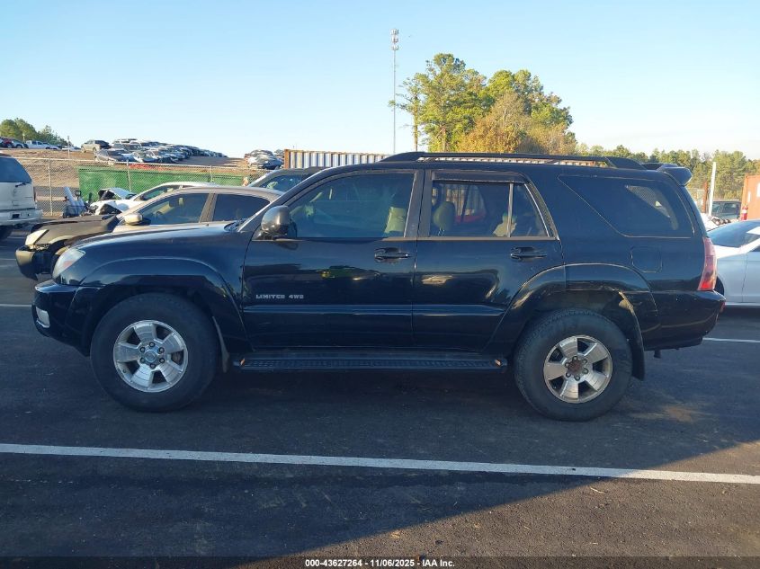 2005 Toyota 4Runner Limited V6 VIN: JTEBU17RX58036192 Lot: 43627264