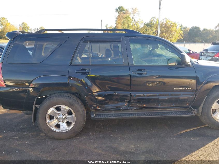 2005 Toyota 4Runner Limited V6 VIN: JTEBU17RX58036192 Lot: 43627264