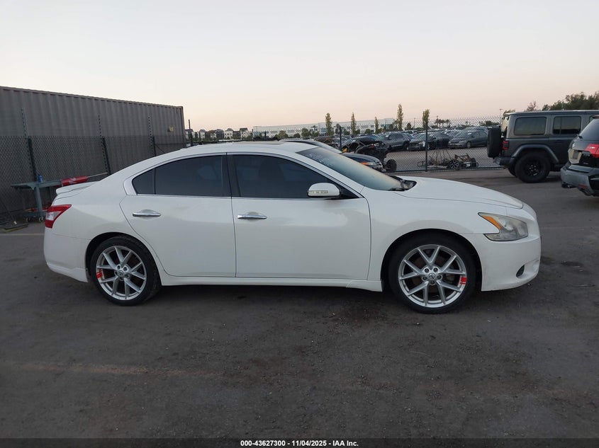2009 Nissan Maxima 3.5 Sv VIN: 1N4AA51E19C844087 Lot: 43627300