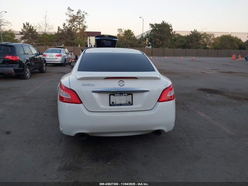2009 Nissan Maxima 3.5 Sv VIN: 1N4AA51E19C844087 Lot: 43627300