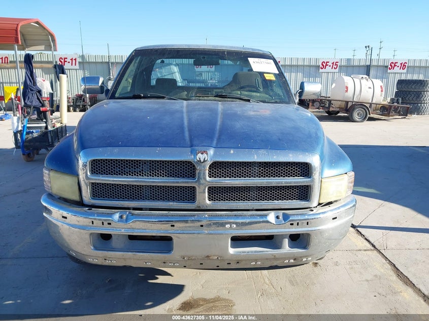 1997 Dodge Ram 1500 St VIN: 3B7HC13Y5VG733309 Lot: 43627305