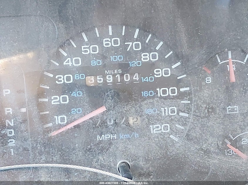 1997 Dodge Ram 1500 St VIN: 3B7HC13Y5VG733309 Lot: 43627305