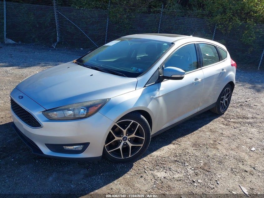 2017 FORD FOCUS SEL - 1FADP3M24HL297591