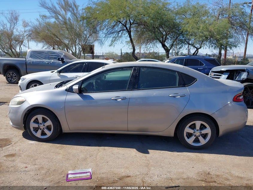 2016 Dodge Dart Sxt VIN: 1C3CDFBBXGD701641 Lot: 43627350