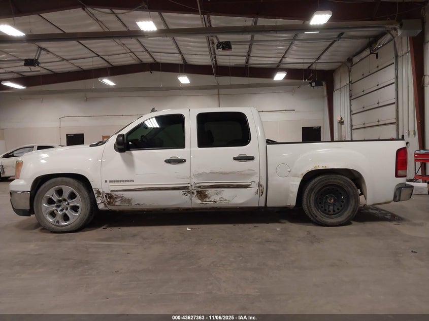 2009 GMC Sierra 1500 Sle VIN: 3GTEC23059G138842 Lot: 43627363