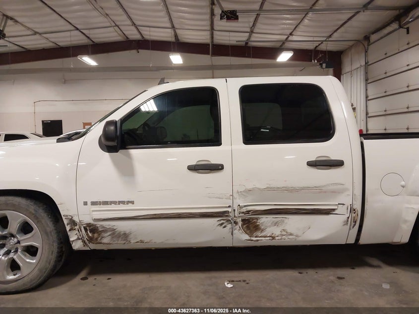 2009 GMC Sierra 1500 Sle VIN: 3GTEC23059G138842 Lot: 43627363