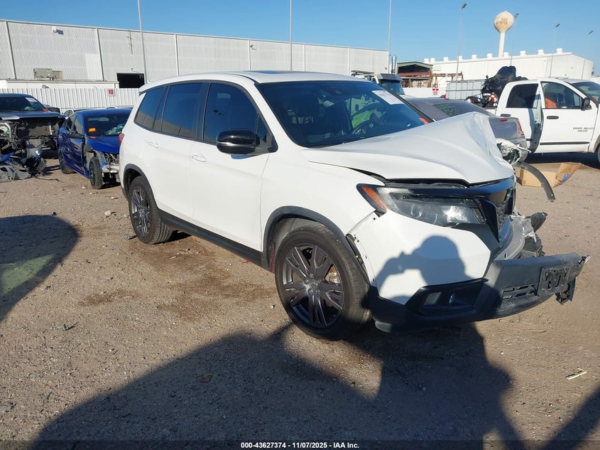 2021 HONDA PASSPORT 2WD EX-L - 5FNYF7H51MB008416