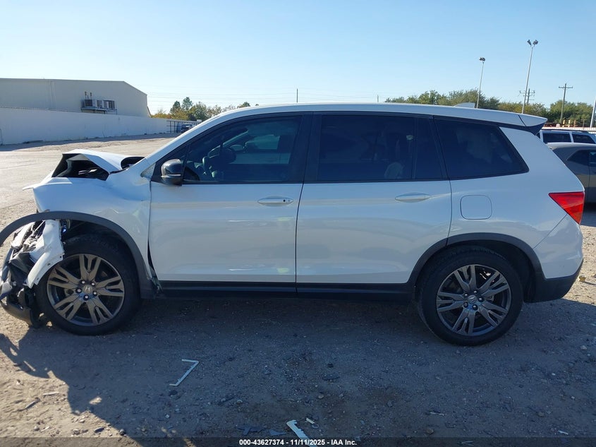 2021 Honda Passport 2Wd Ex-L VIN: 5FNYF7H51MB008416 Lot: 43627374