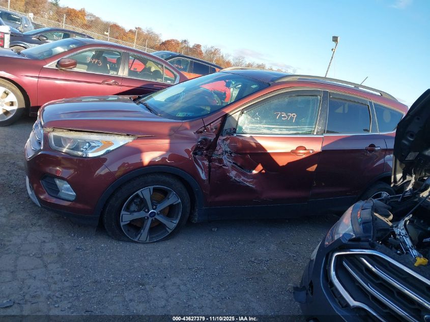 2018 Ford Escape Sel VIN: 1FMCU9HDXJUA15270 Lot: 43627379