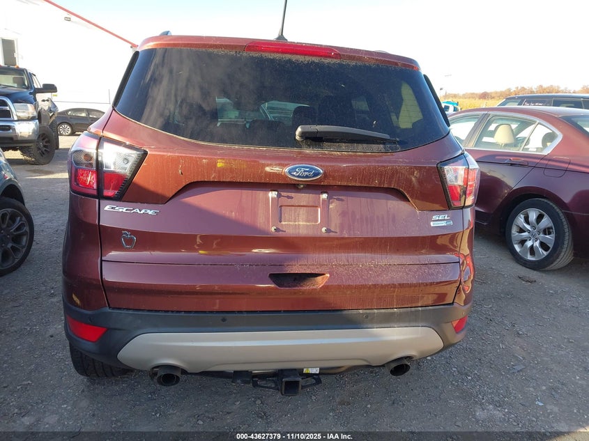 2018 Ford Escape Sel VIN: 1FMCU9HDXJUA15270 Lot: 43627379