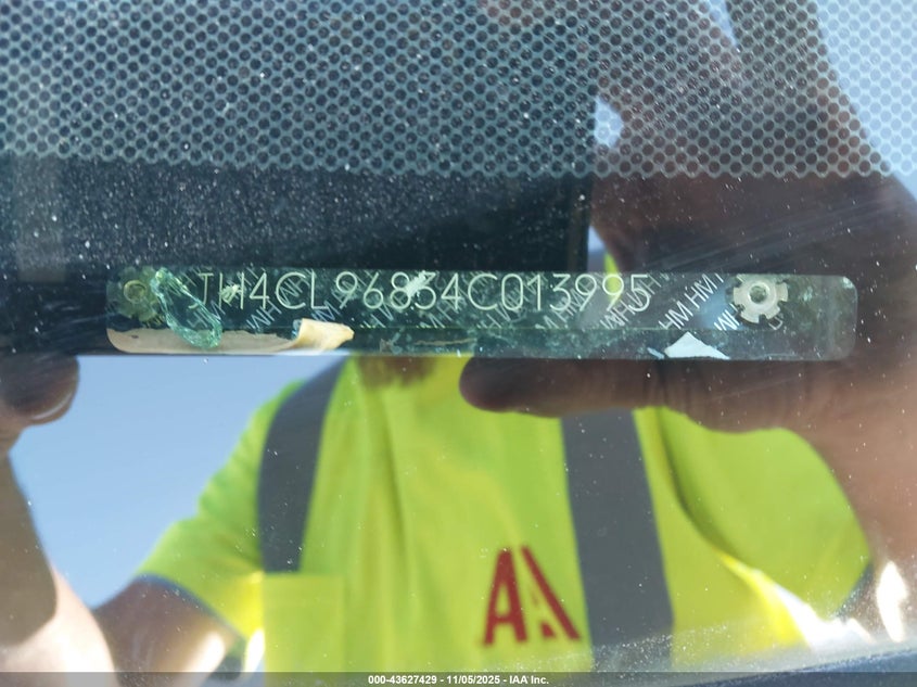 2004 Acura Tsx VIN: JH4CL96834C013995 Lot: 43627429