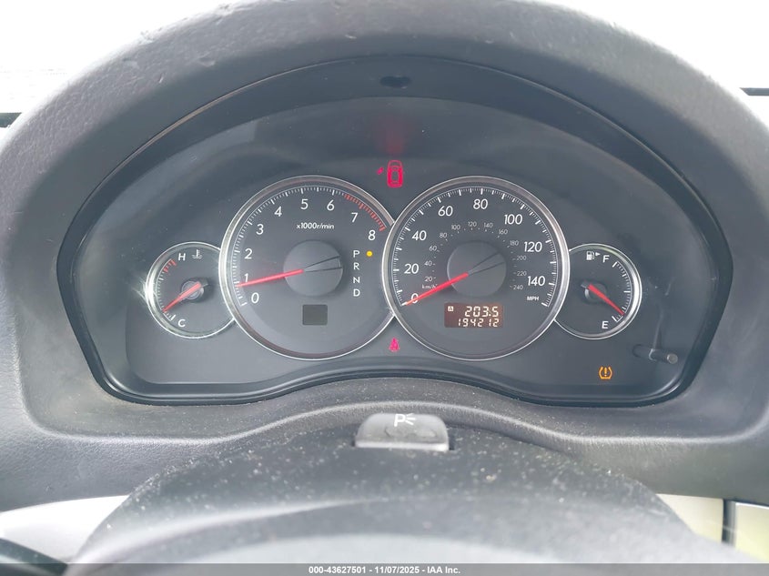 2008 Subaru Legacy 2.5I VIN: 4S3BL616687210515 Lot: 43627501