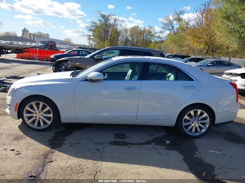 2017 CADILLAC ATS LUXURY - 1G6AH5RX3H0199005