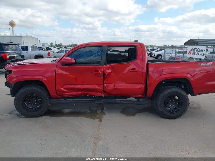 2022 Toyota Tacoma Sr VIN: 3TYAX5GN7NT047579 Lot: 43627530