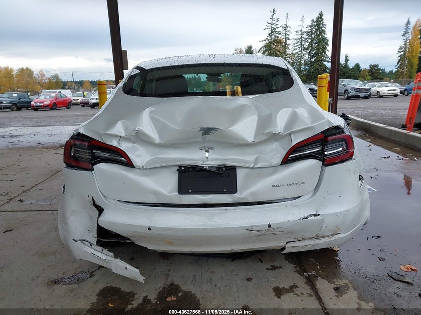 2019 Tesla Model 3 Long Range/Performance VIN: 5YJ3E1EB6KF511750 Lot: 43627568