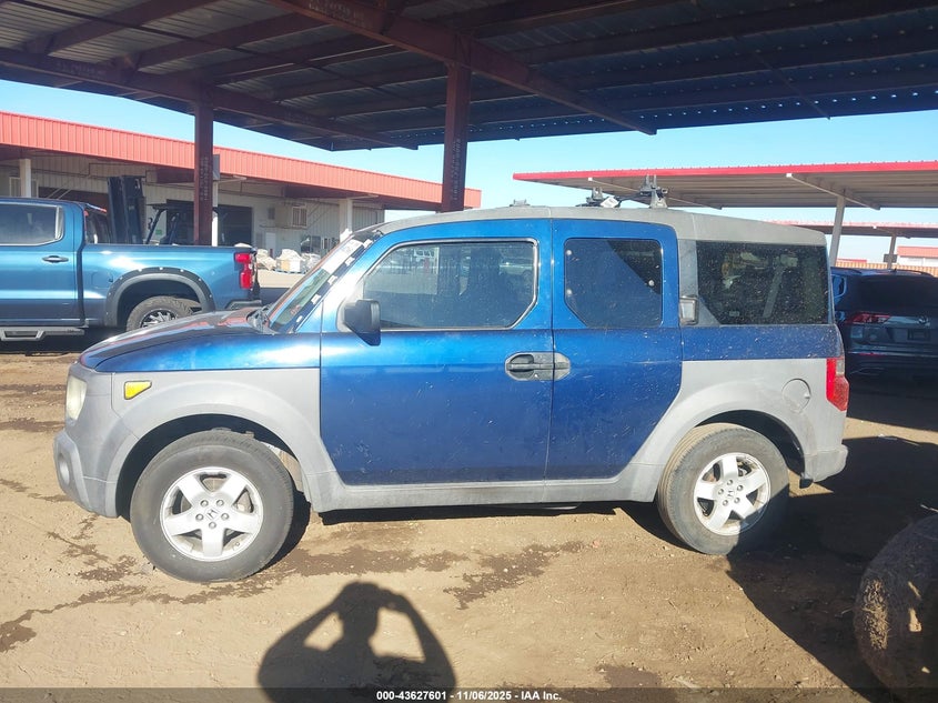 2003 Honda Element Ex VIN: 5J6YH27533L047433 Lot: 43627601