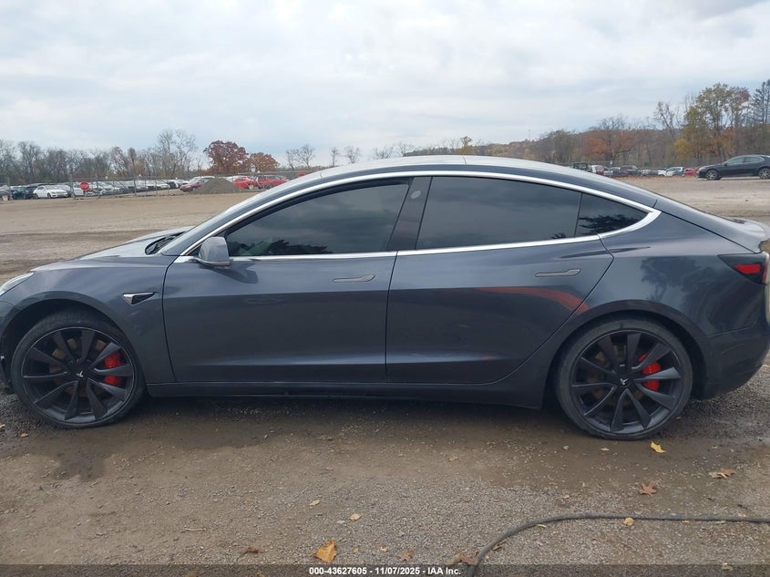 2020 Tesla Model 3 Performance VIN: 5YJ3E1EC2LF784212 Lot: 43627605