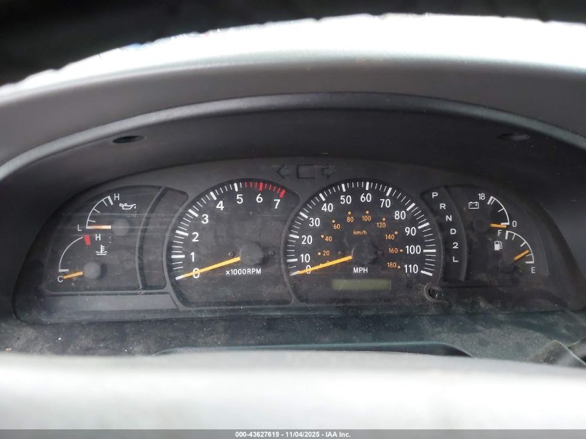 2000 Toyota Tundra Sr5 V8 VIN: 5TBBT441XYS124899 Lot: 43627619